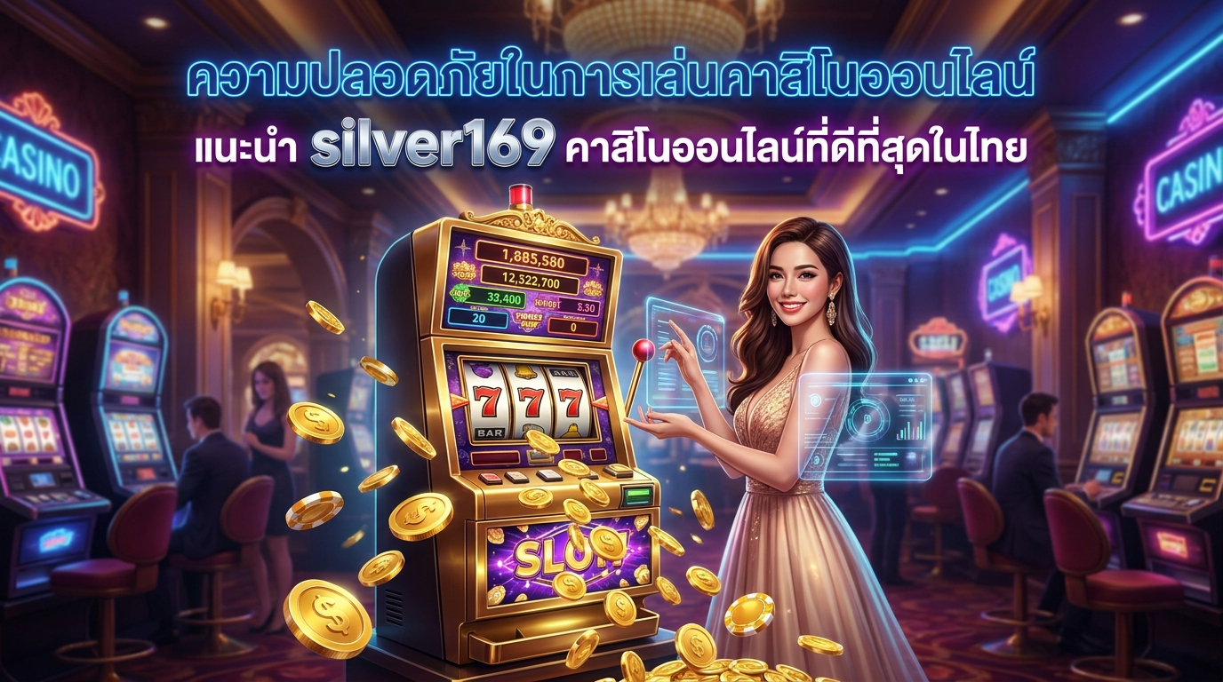 silver169 รวมดีลสุดคุ้มประจำปี รับโบนัสทุกวันไม่มีวันหยุด เล่นสล็อตครั้งไหนก็คุ้มค่าทุกสปิน