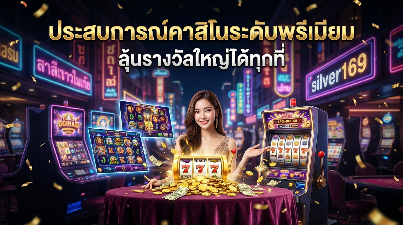 แนะนำ silver169 คาสิโนออนไลน์ที่ดีที่สุดในไทย
